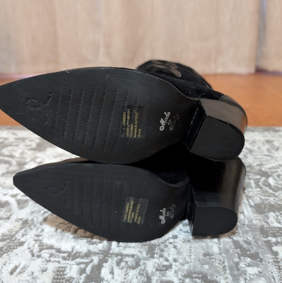 Steve Madden NWOT Lasso Boots Black - Picture 4 of 5